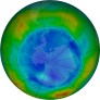 Antarctic Ozone 2011-08-15